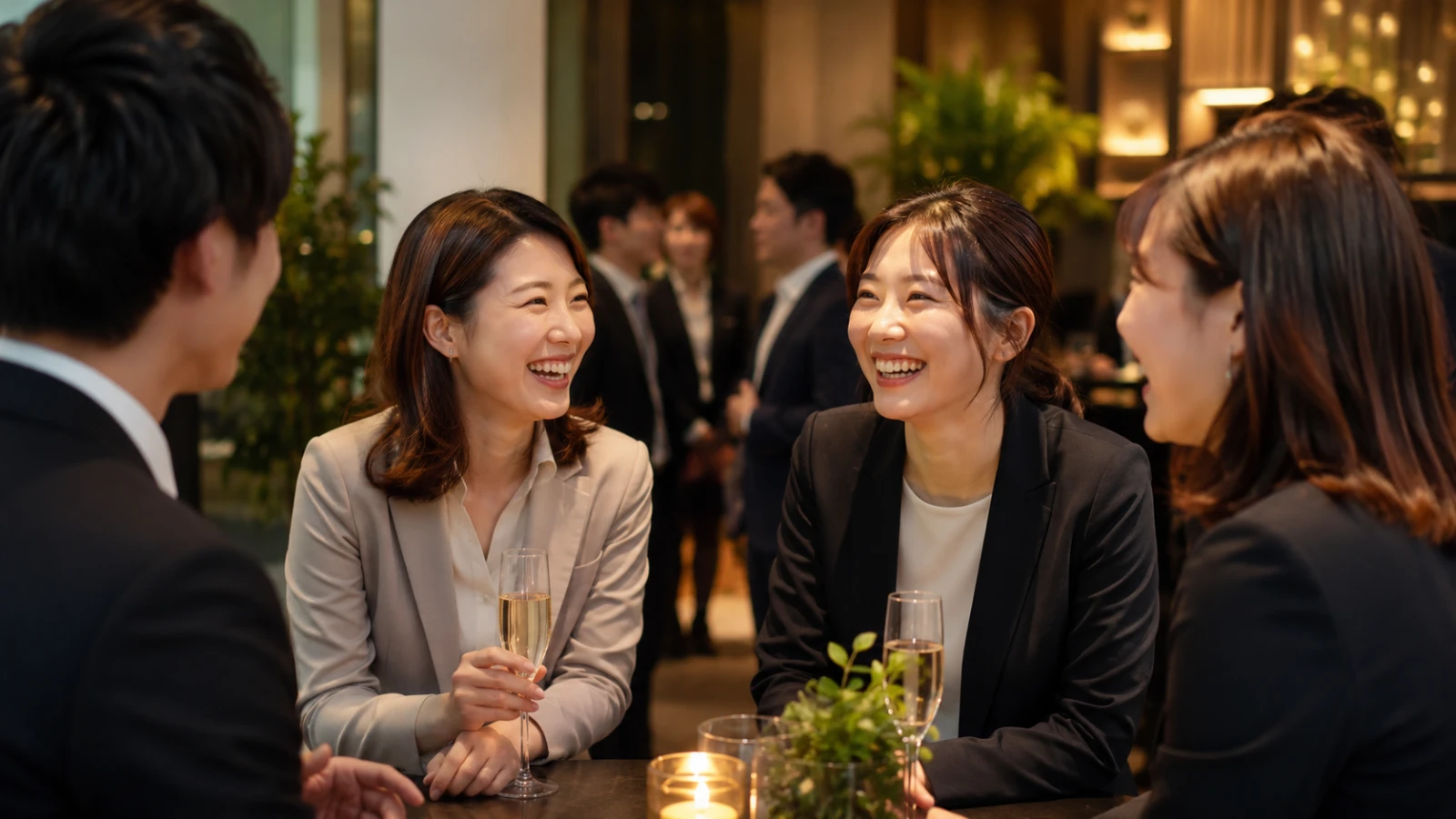 会社への誇りを持ち生き生きと働く社員の様子