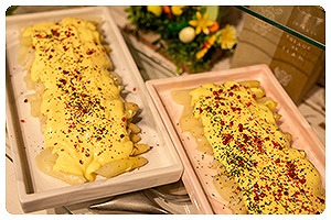 アスパラのオランデーズ