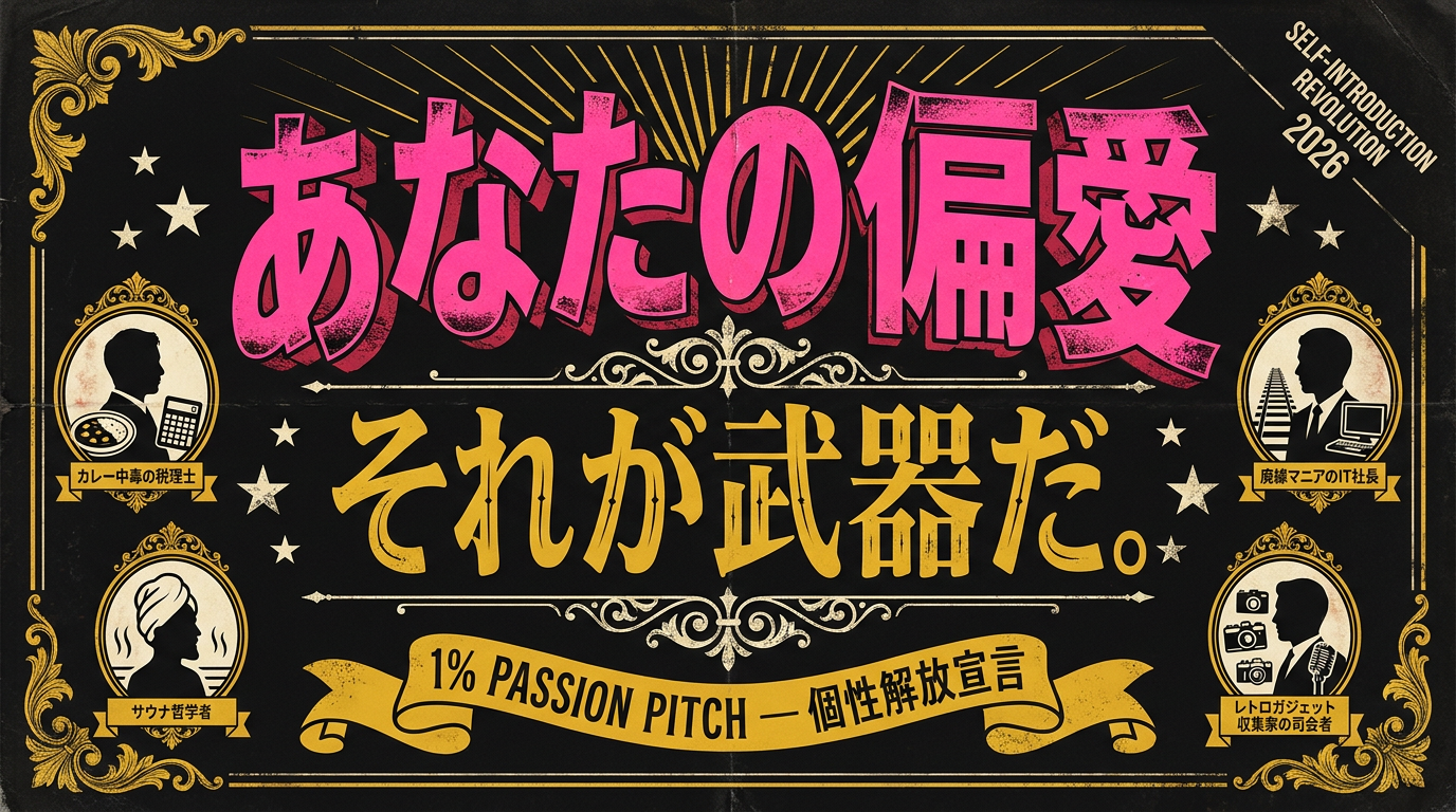 1%の偏愛ピッチ